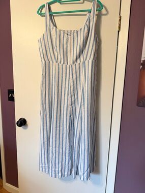 Old navy linen maxi dress